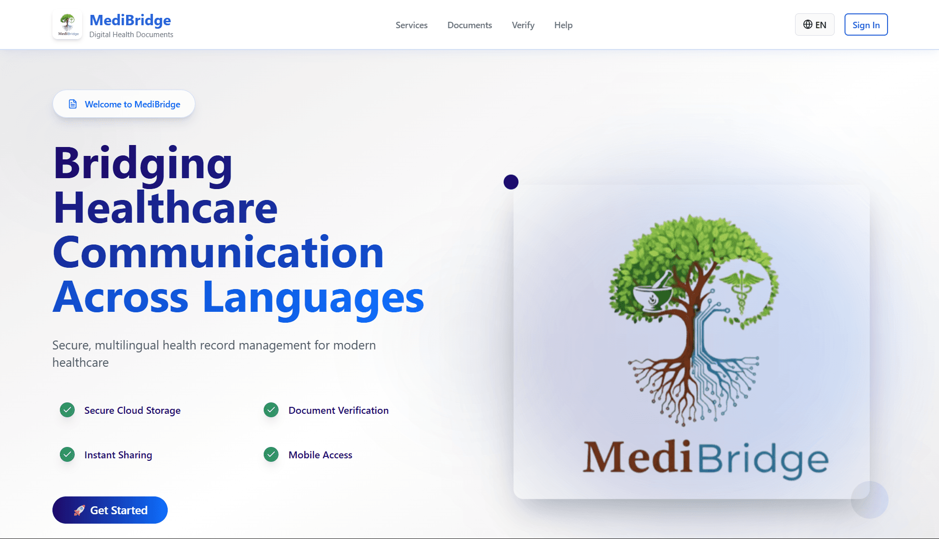 MediBridge project image